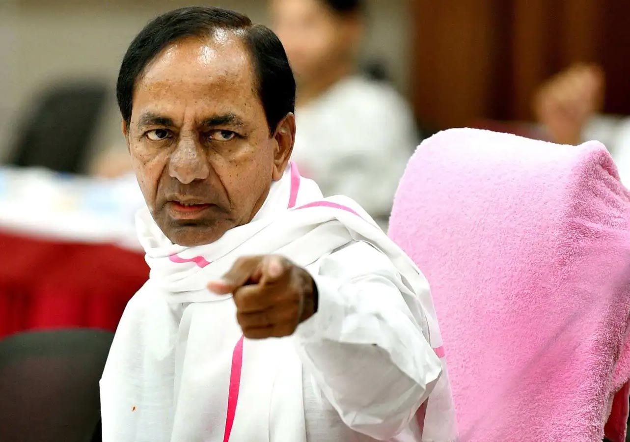 KCR  first salvo in Andhra