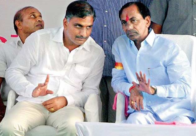 KCR, Harish Rao