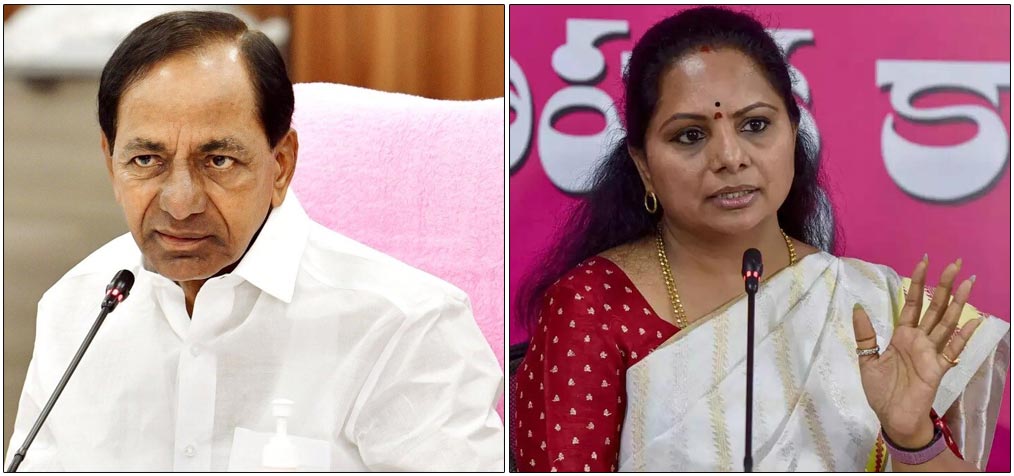 KCR has remained notably silent on kavitha