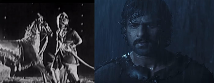 Keelu Gurram and Baahubali Movie Pics