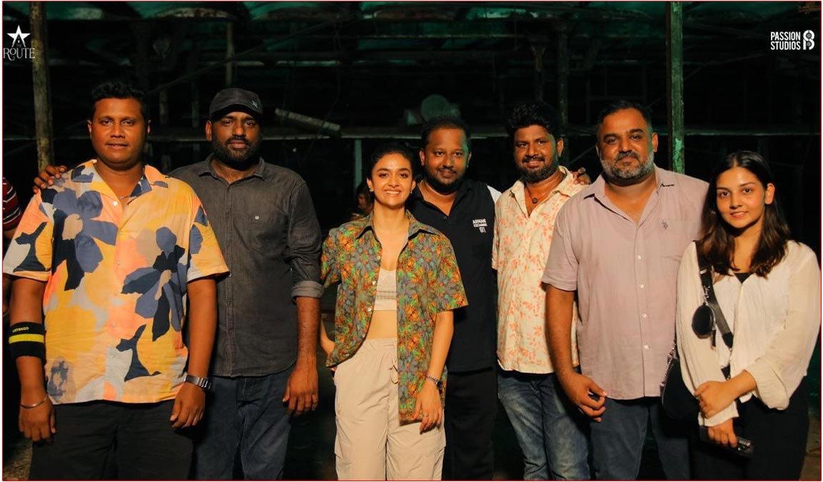  Keerthy Suresh  wrapped shooting for the film Revolver Rita