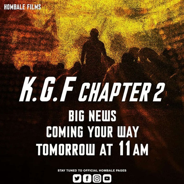 What S That Big News Of Kgf 2