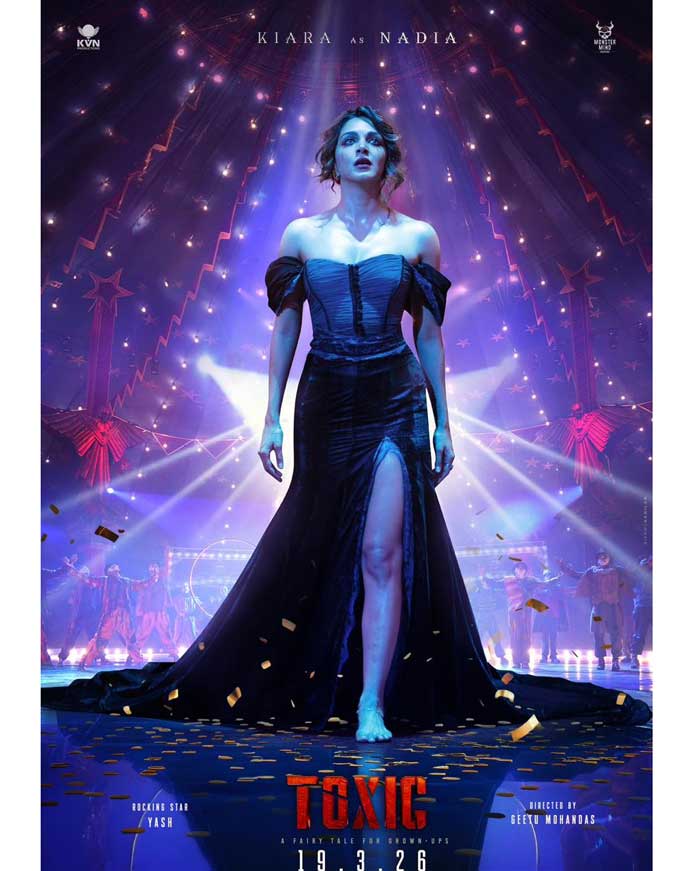 Kiara Advani First Look from Toxic