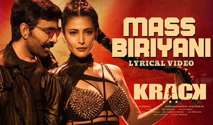 Krack Mass Biriyani Lyrical Report