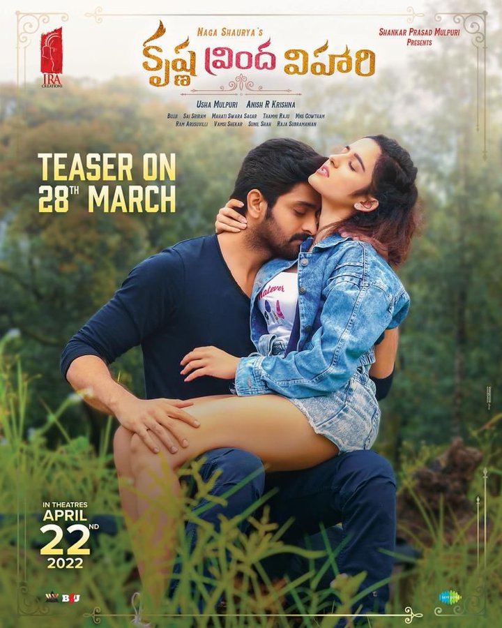 Krishna Vrinda Vihari romantic teaser arriving