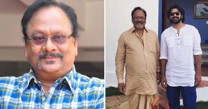 Krishnam Raju and Prabhas