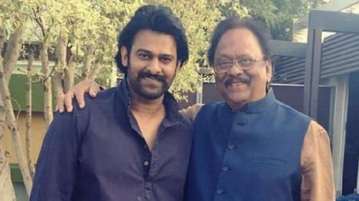 Krishnam Raju becomes production partner For Prabhas Film