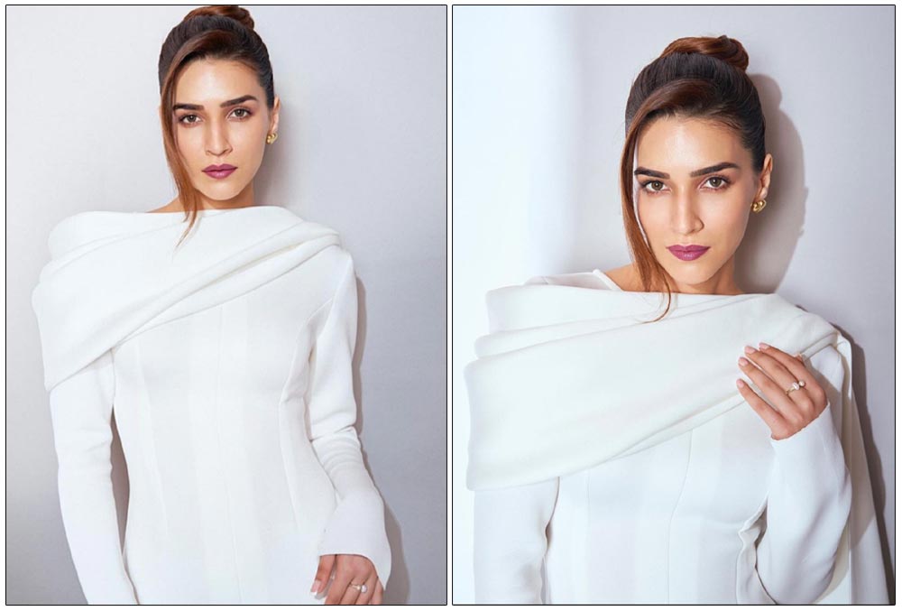 Kriti Sanon Wows In White Dress