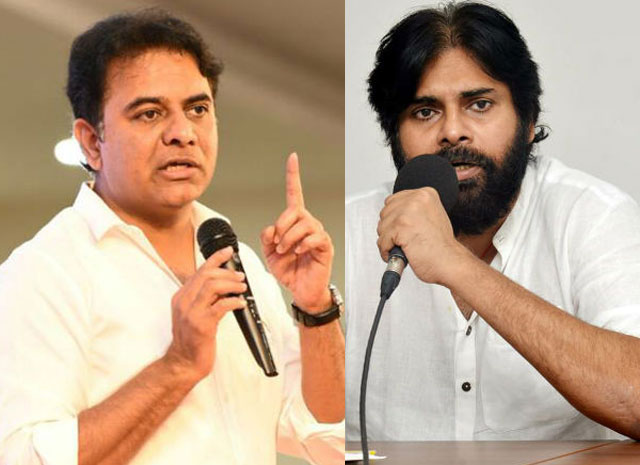 KTR Fitting Reply To Pawan Kalyan