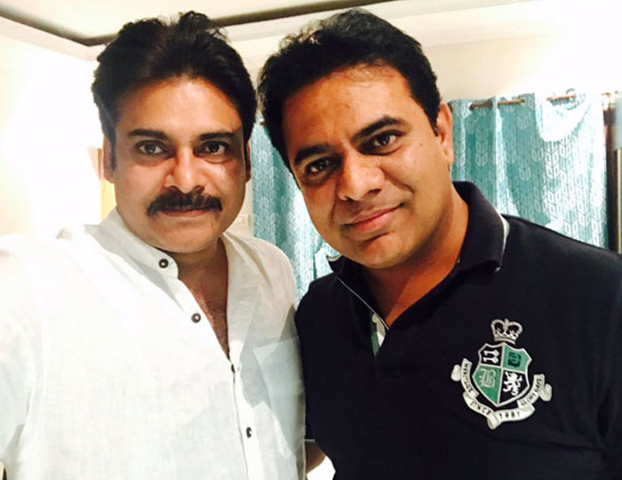 KTR's Praises on Pawan Kalyan