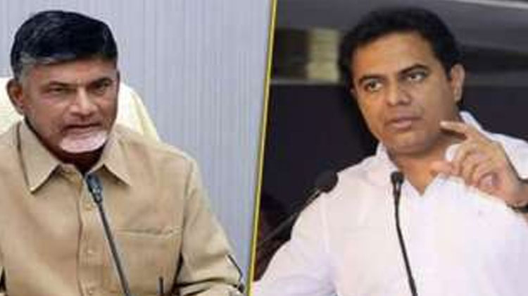 KTR Takes a Dig at Chandrababu