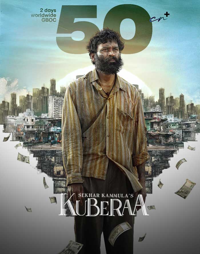 Kuberaa Crosses 50 Crores In Two Days
