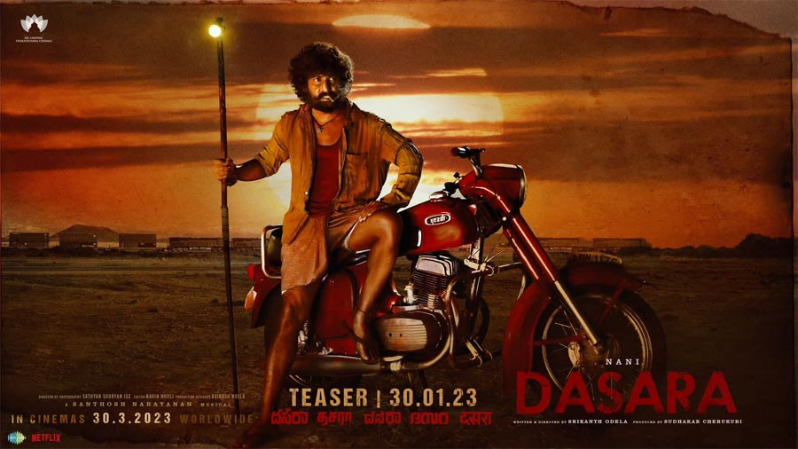 Latest Poster Of Dasara Is Out
