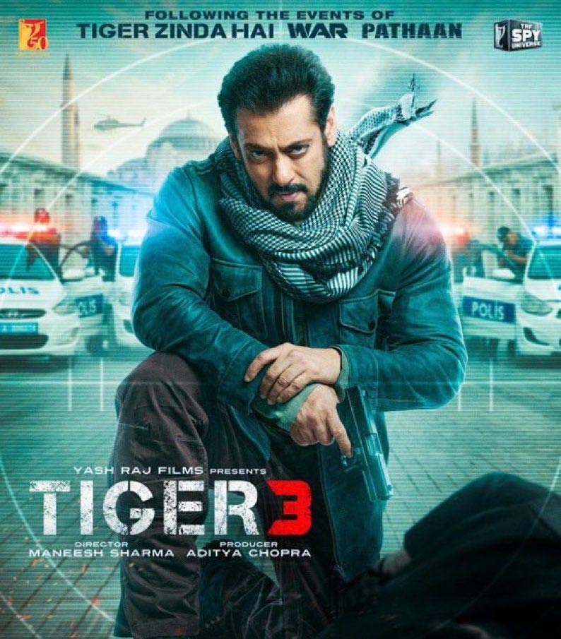 Latest Poster Of Salman Tiger 3 