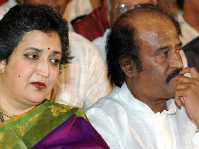 Latha Rajinikanth and Rajinikanth