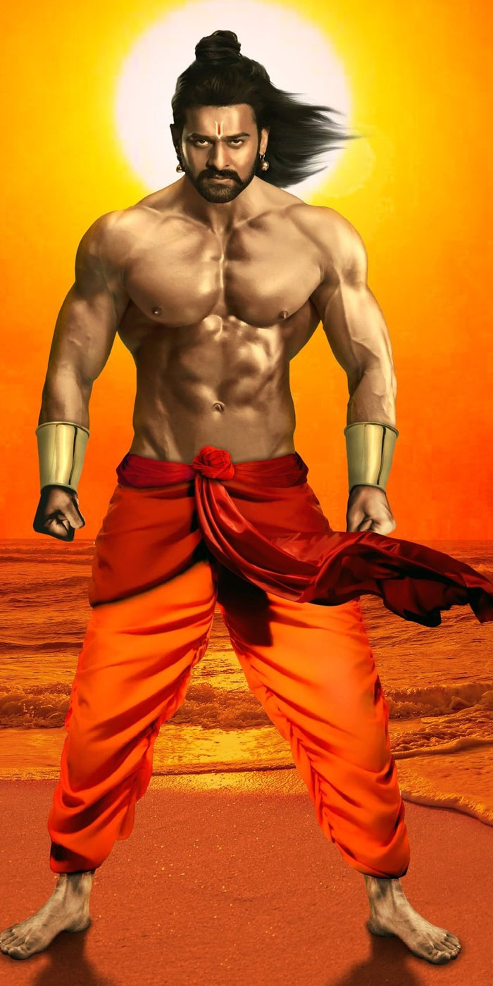Leaked Poster Doubt! Prabhas Lord Rama Or Lord Shiva?