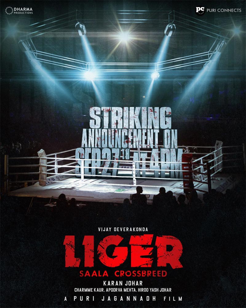 Liger's striking announcement on