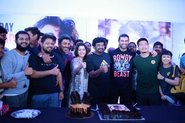 Liger team celebrates Puri Jagannath's birthday