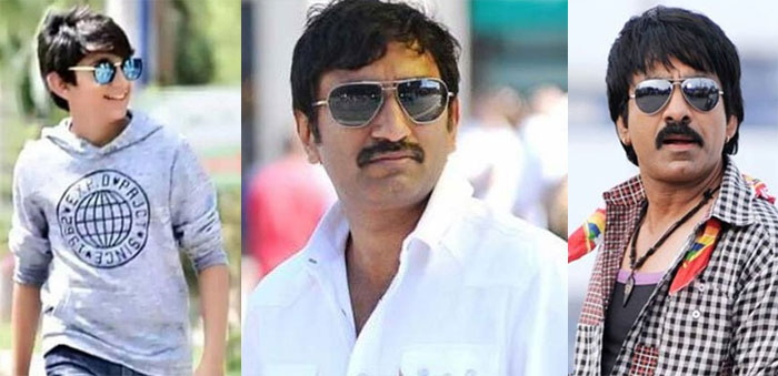 Mahadhan, Srinu Vytla and Ravi Teja