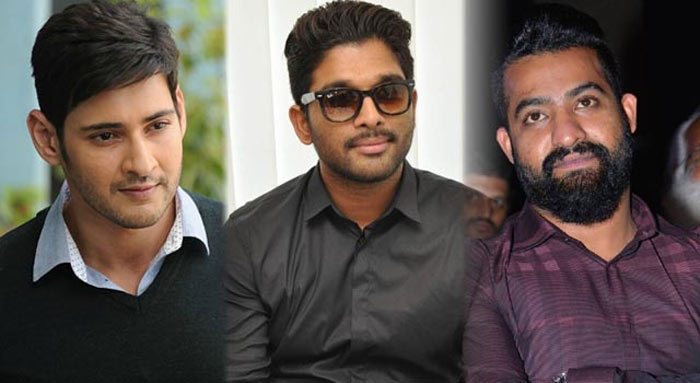 Mahesh Babu, Allu Arjun and NTR 