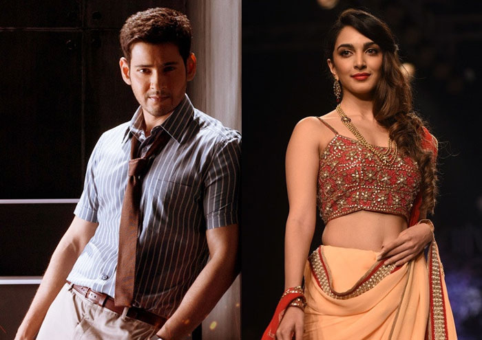 Mahesh Babu and Kaira Advani