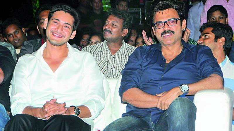 Mahesh Babu and Venkatesh