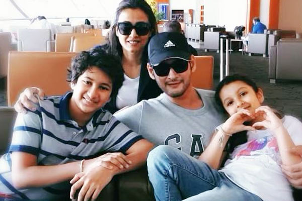 Mahesh Babu Family Vacation