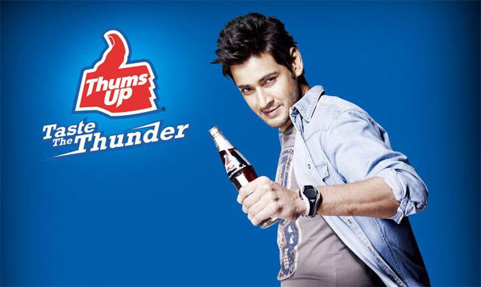 Mahesh Babu in Thums Up Ad