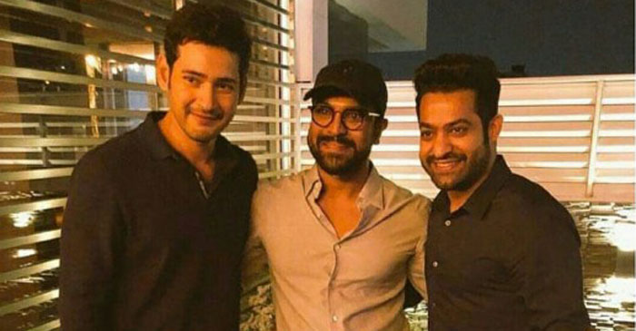 Mahesh Babu, Jr NTR And Ram Charan 