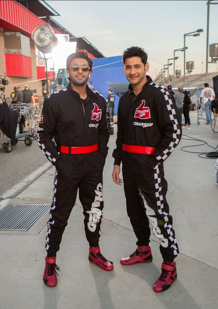 Mahesh Babu's New Pic from Thums Up Ad