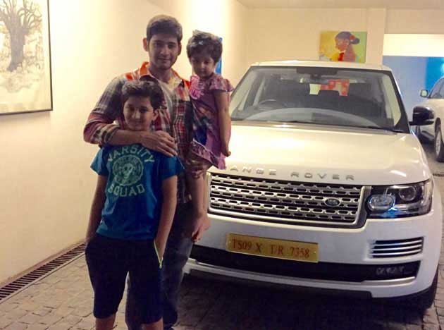 Mahesh Owns Range Rover Car