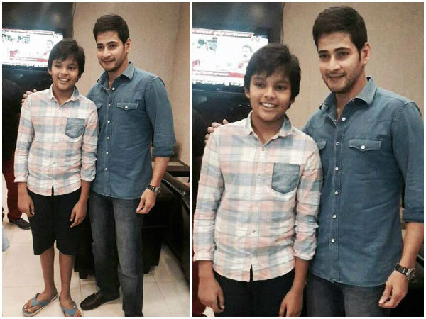 Mahesh with Pawan's Son Akira Leads Discussions