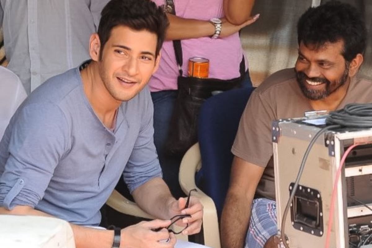 Mahesh with Sukumar