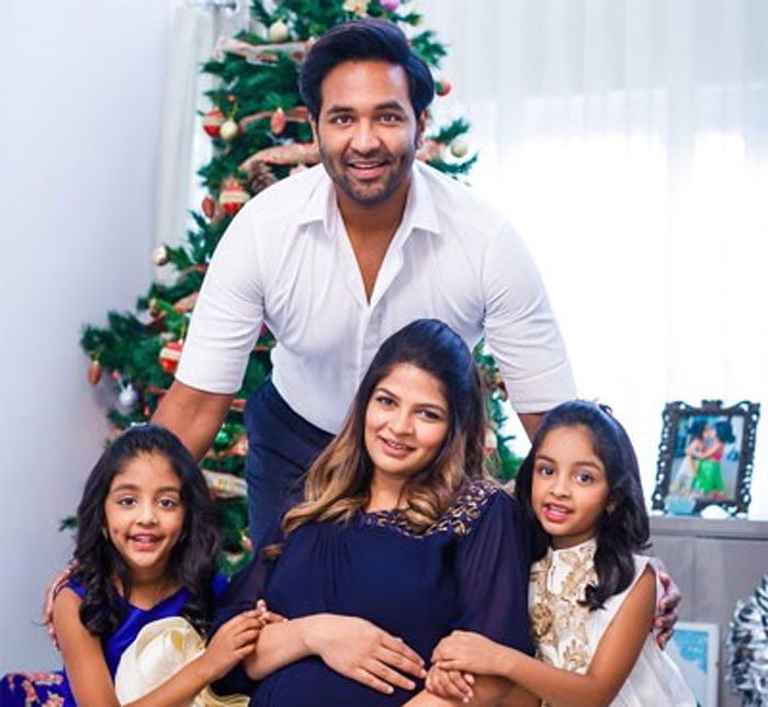 Manchu Vishnu and Family