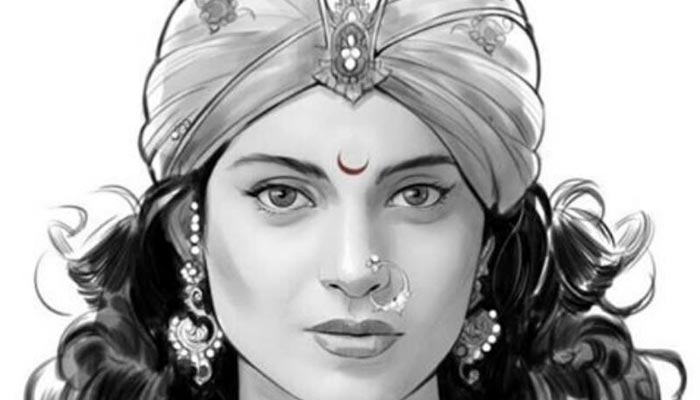 Manikarnika, Kangna Ranaut First Sketch