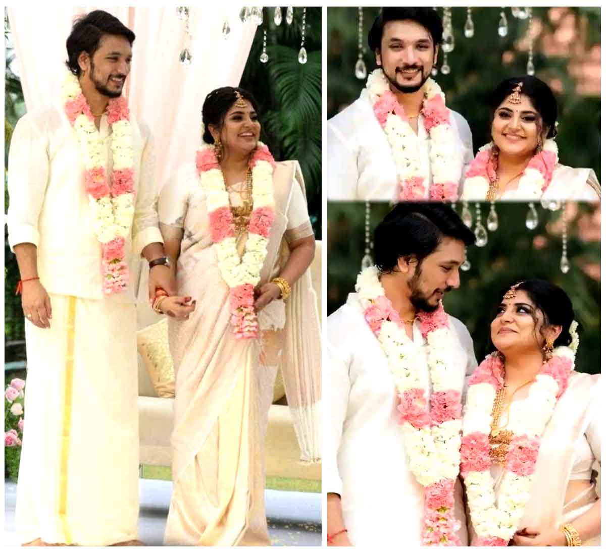 Married couple Gautham Karthik - Manjima Mohan