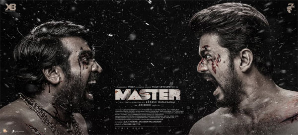 Master Poster Vijay Vs Vijay Sethupathy