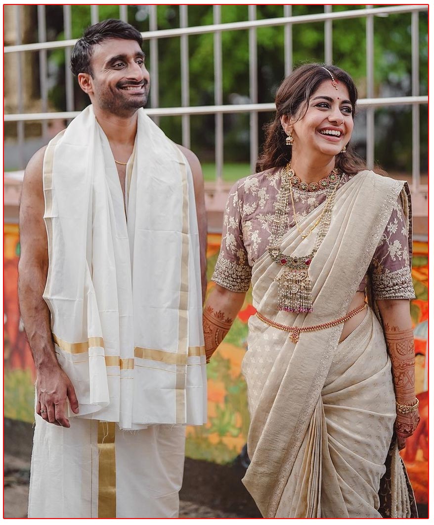 Meera Nandan has tying the knot with Sreeju