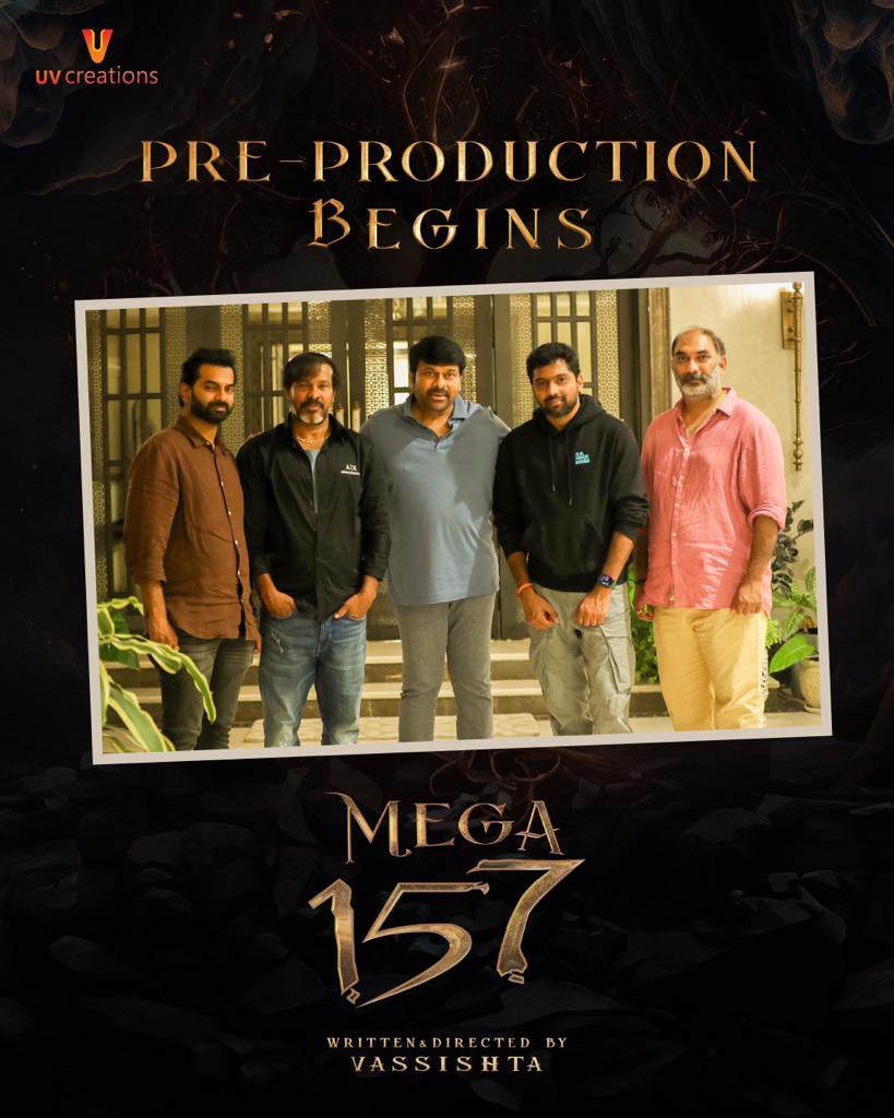 Chiranjeevi's birthday surprise: 'Mega 157' fantasy film unveiled to fans'  delight - Entertainment