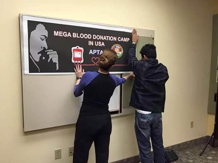 Mega Blood Donation Camp in USA