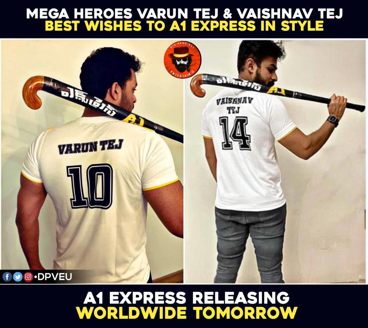 Mega heroes flaunting goodies 