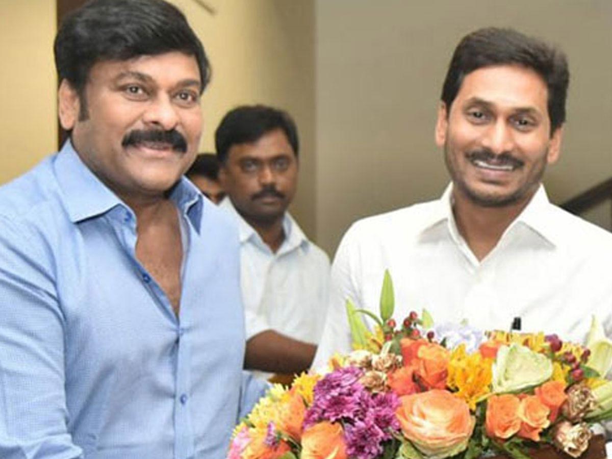 Mega Star Chiranjeevi - AP CM Jagan Mohan Reddy