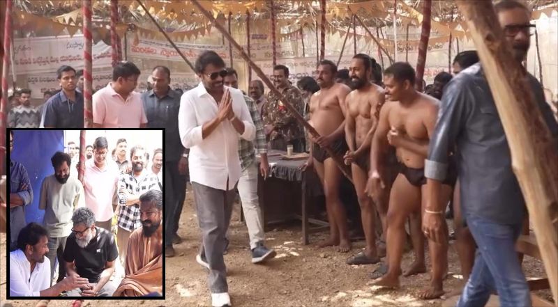 megastar-chiranjeevi-surprises-peddi-team-with-set-visit