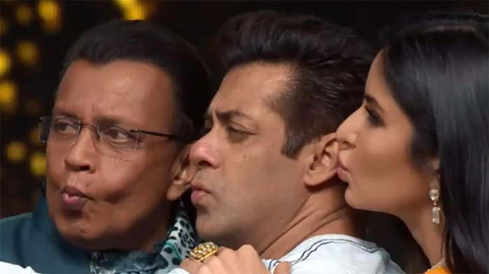 Mithun chakraborthy, Salman Khan and Katrina Kaif 