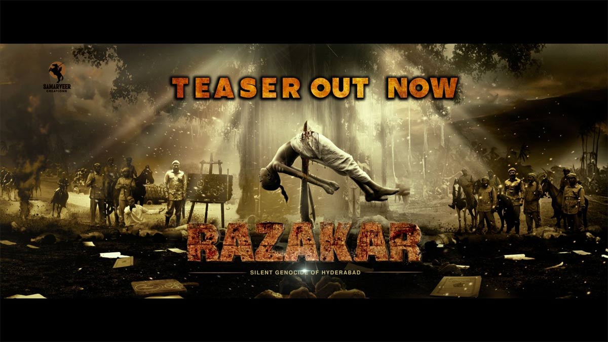 MLA Raja Singh releases Razakar teaser