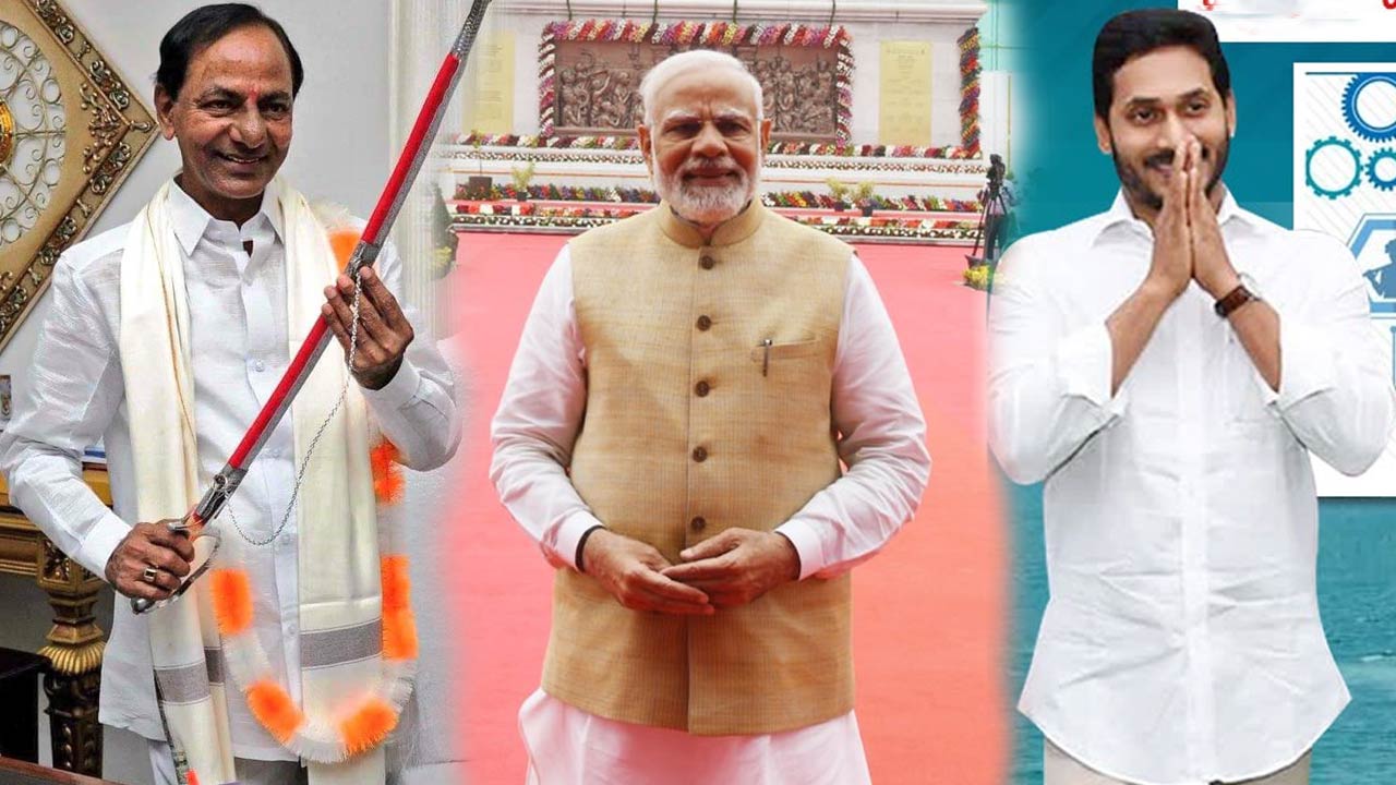 Modi-KCR-Jagan