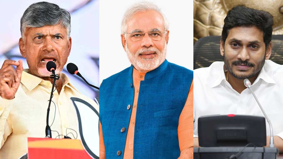 Modi keen to romance both Jagan and CBN