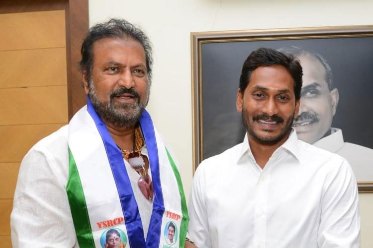 Mohan Babu and YS Jagan