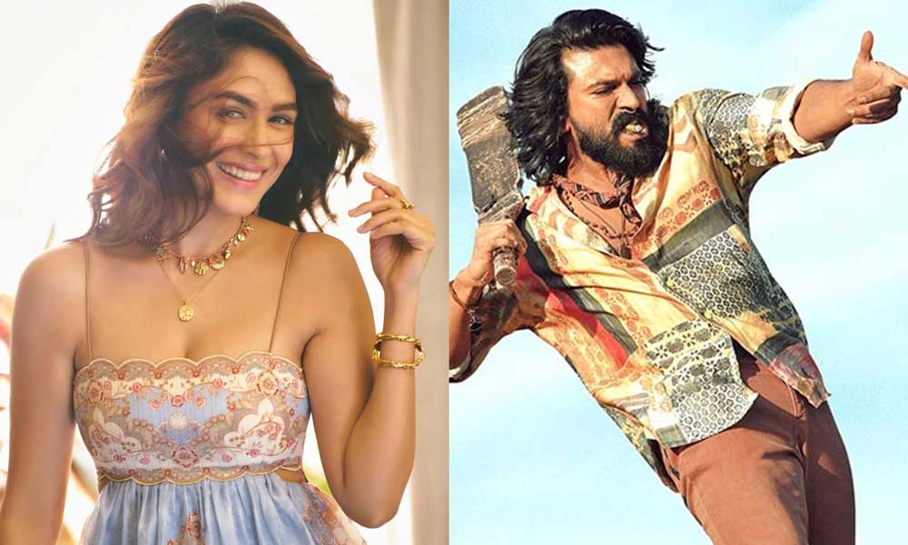 Mrunal Thakur In Peddi