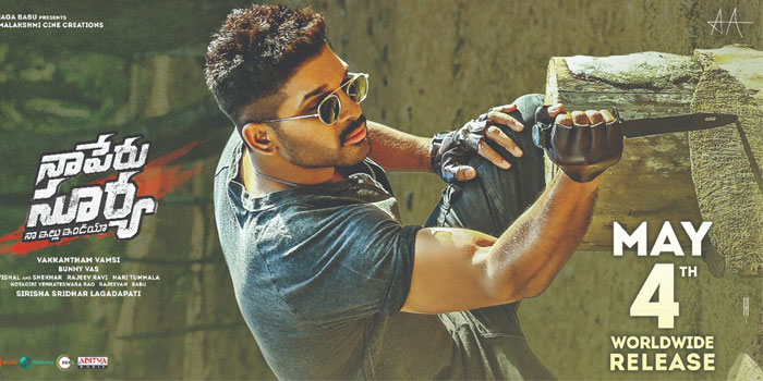 Naa Peru Surya 2 Days Shares
